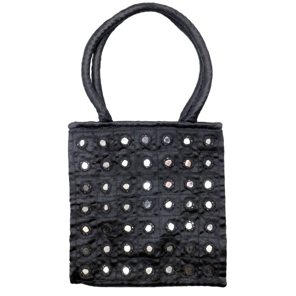 Borsa specchi NERO