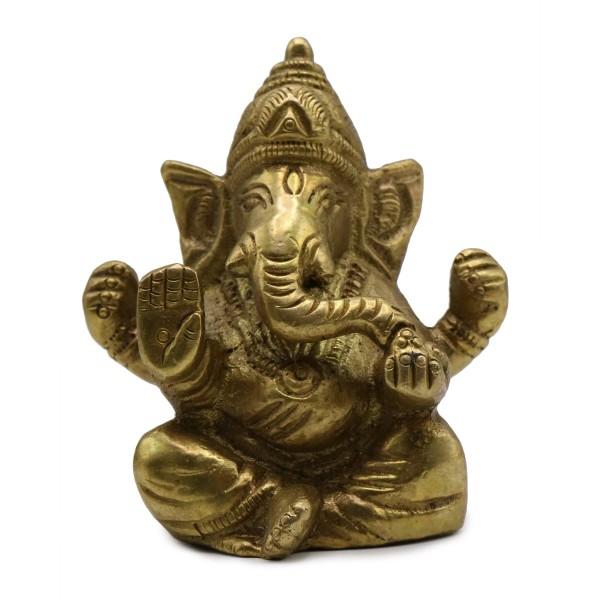 Statua Metallo Ganesh Mini