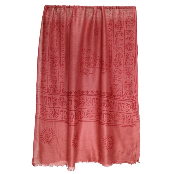 Foulard ohm piccolo Rosso Mattone
