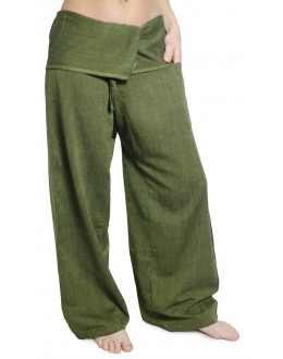Pantaloni Thai Verdi