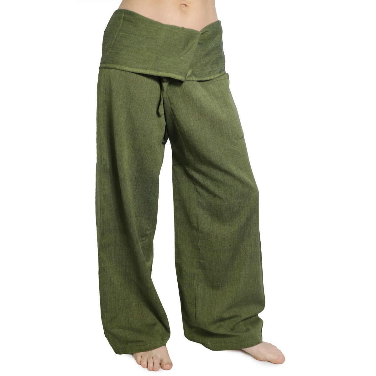 Pantaloni Thai Verdi
