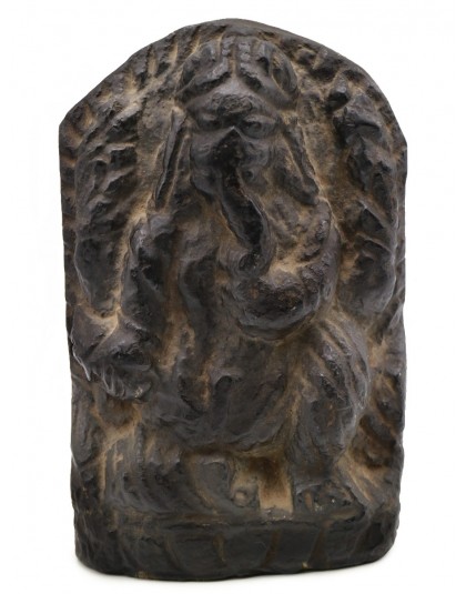 Ganesh scolpito nella pietra