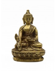 Statua Metallo Buddha della Medicina Piccola