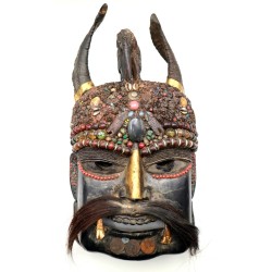 Maschera sciamanica in legno