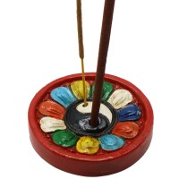 Bruciaincenso in terracotta Tao