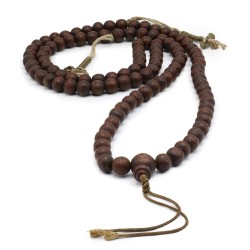 Mala 108 grani semi di Bodhi con contamantra