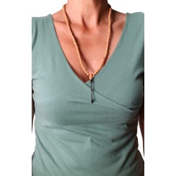 Mala 108 grani legno chiaro piccolo Mala 108 grani legno chiaro piccolo