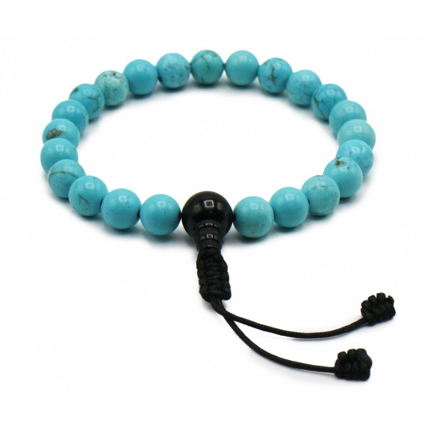 Mala da polso Turchese e Guru in Onice