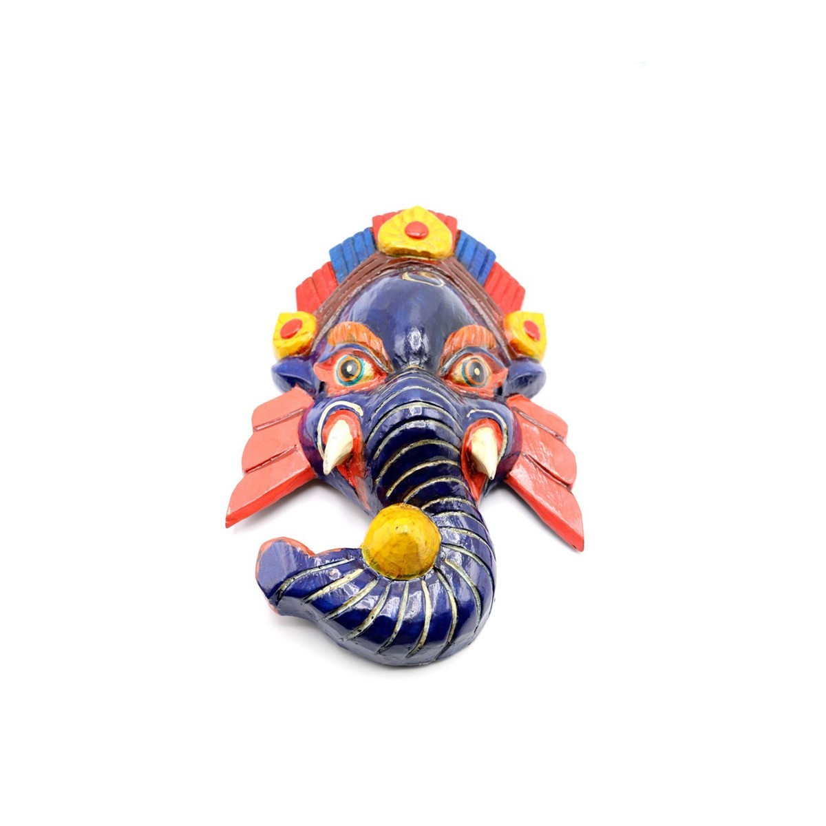 Maschera Ganesh rossa Piccola Maschera Ganesh rossa Piccola