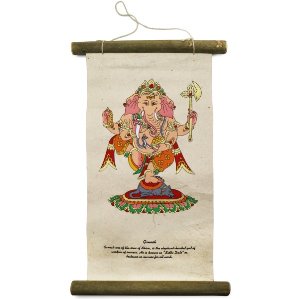 Poster Bamboo Ganesh