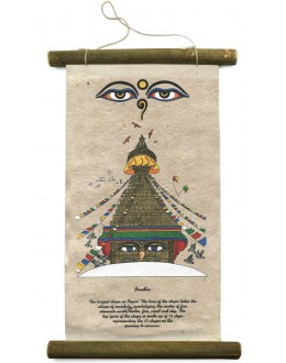 Poster Bamboo Stupa