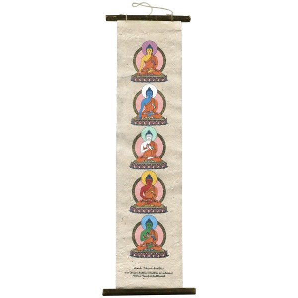 Poster Bamboo 5 Buddha