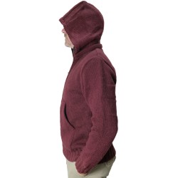 Maglione imbottito bordeaux