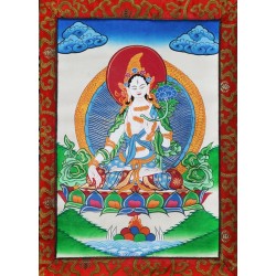 Thanka Medio Tara Bianca