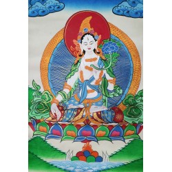 Thanka Medio Tara Bianca