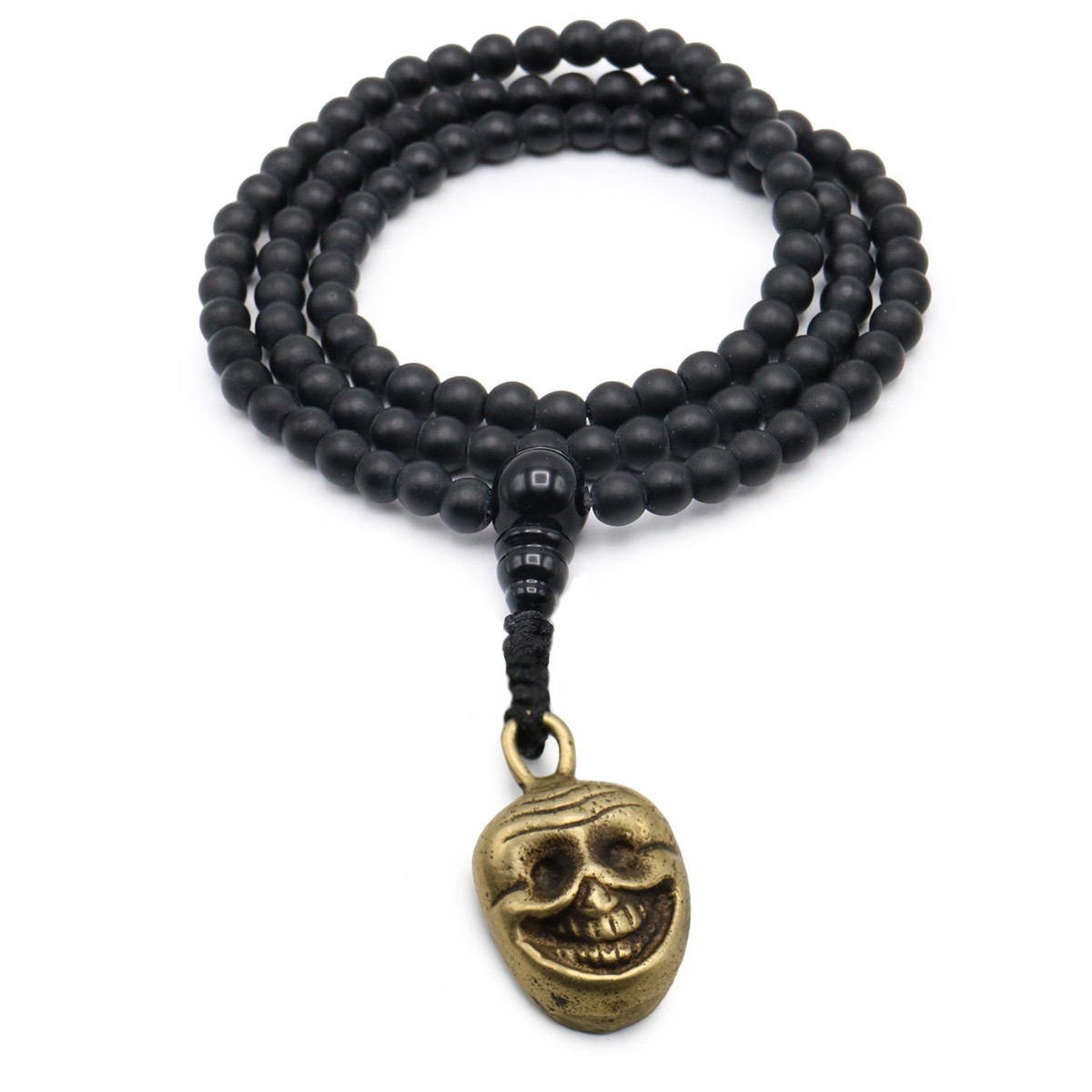 Mala 108 grani Shaligram piccolo Citipati Mala 108 grani Shaligram piccolo Citipati