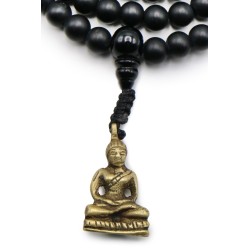 Mala 108 grani Shaligram medio Buddha