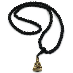 Mala 108 grani Shaligram medio Buddha
