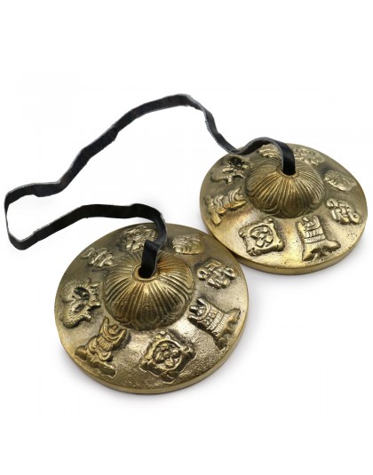Cimbali Decorati Grandi - 8 simboli buddismo