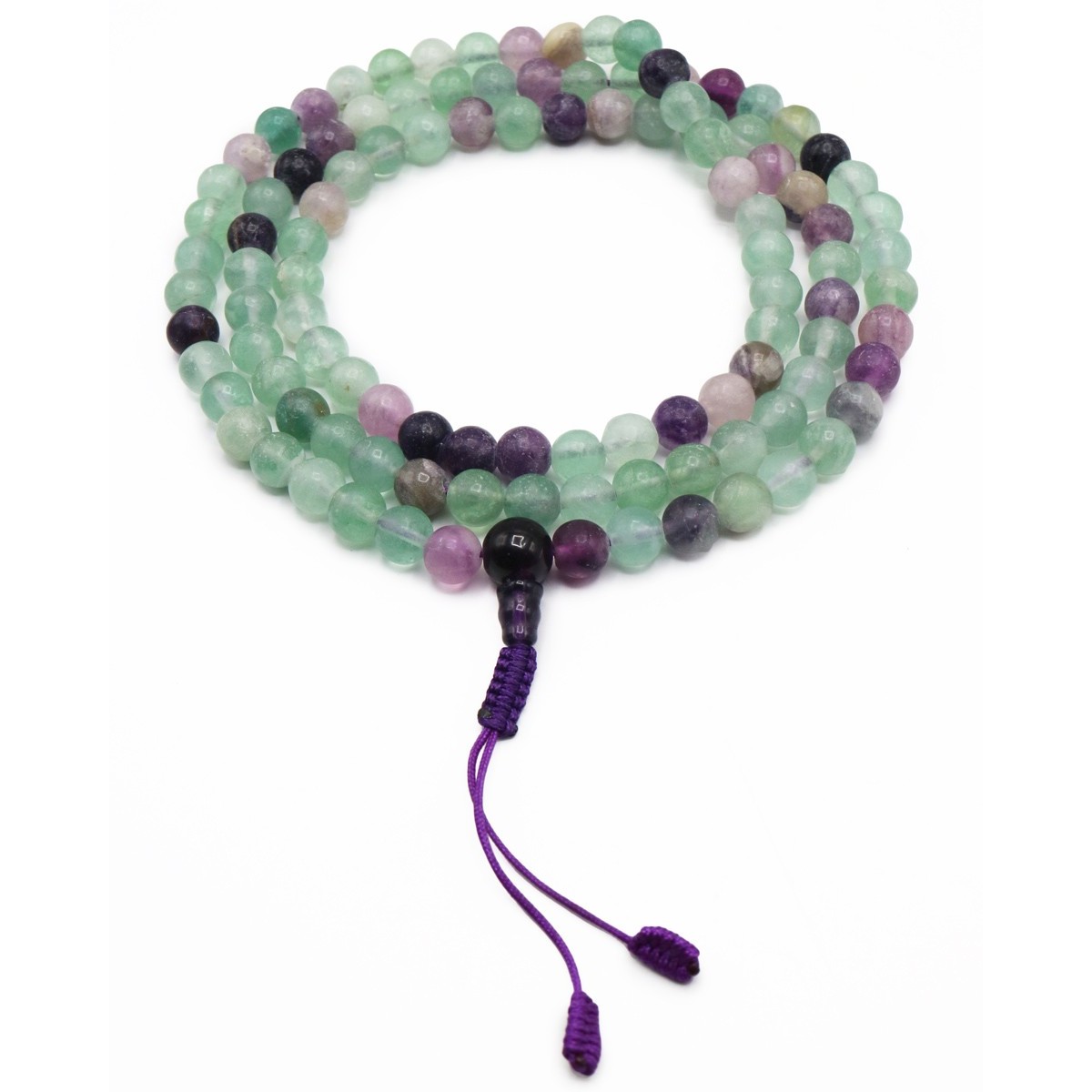 Mala 108 grani Fluorite