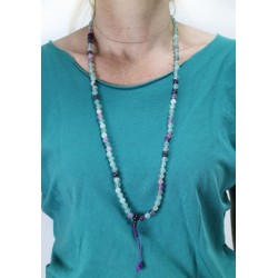 Mala 108 grani Fluorite