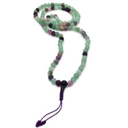 Mala 108 grani Fluorite