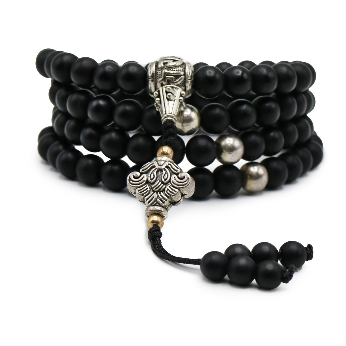 Mala 108 grani in Shaligram Mala 108 grani in Shaligram