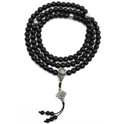 Mala 108 grani in Shaligram Mala 108 grani in Shaligram