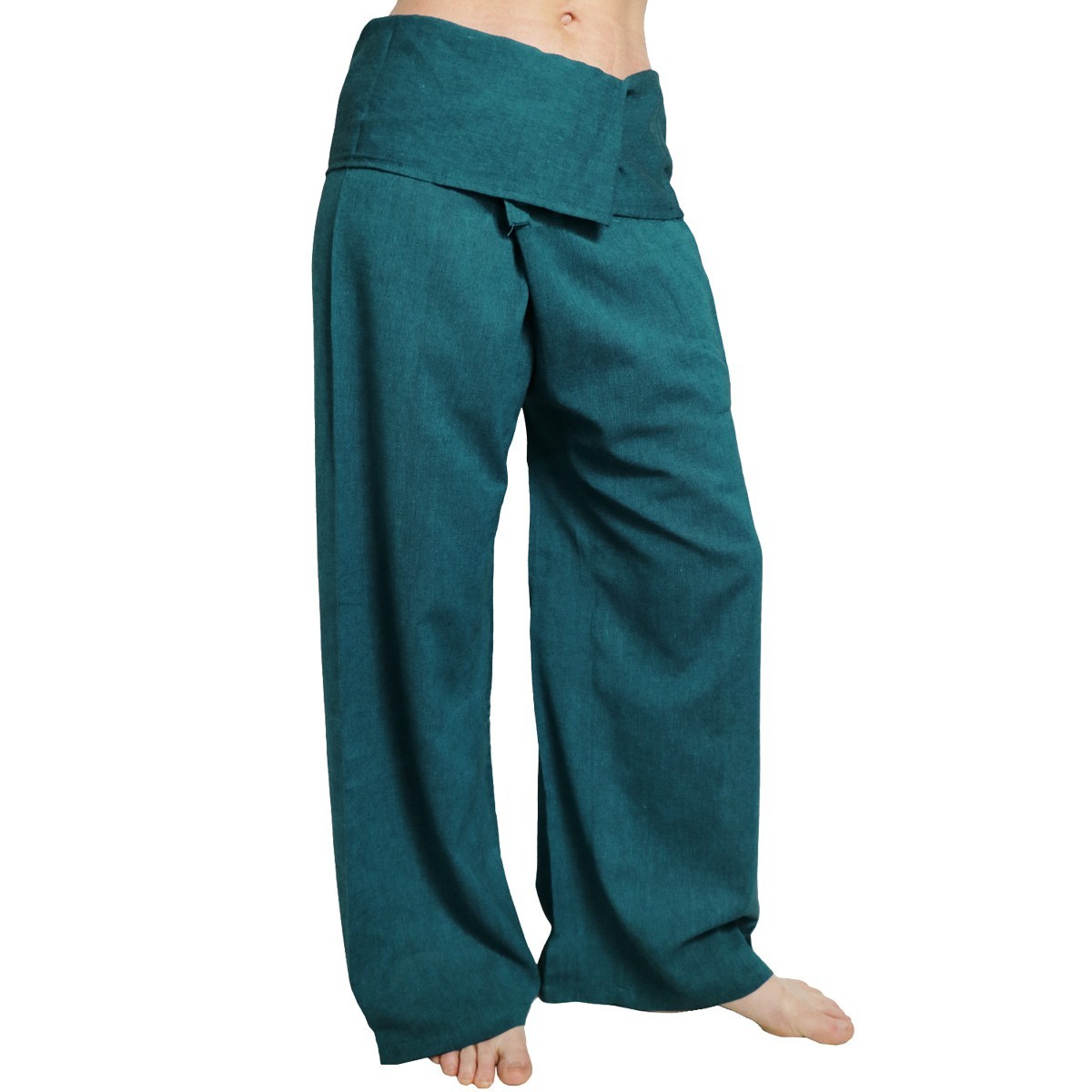 Pantaloni Thai verde smeraldo Pantaloni Thai verde smeraldo
