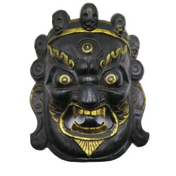 Maschera Mahakala in legno