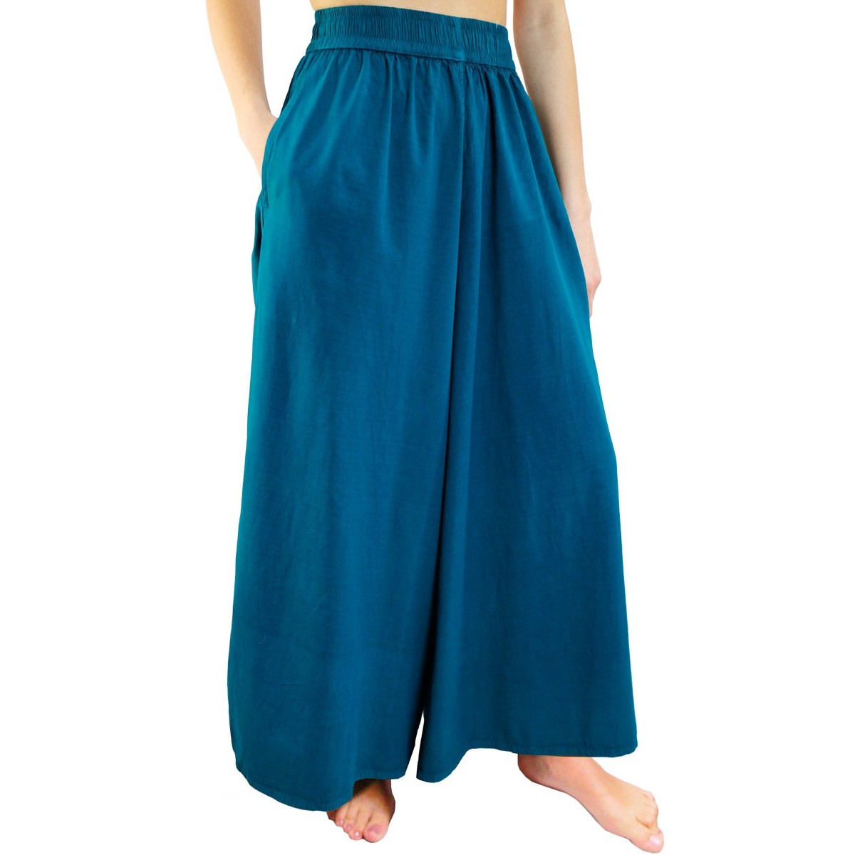 Pantaloni Larghi - Turchese Pantaloni Larghi - Turchese
