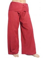Pantaloni Thai Rosso