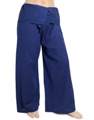 Pantaloni Thai Blu