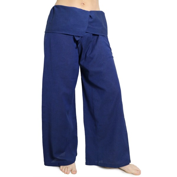Pantaloni Thai Blu