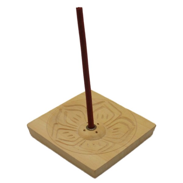 Bruciaincenso Legno quadrato