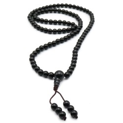 Mala 108 grani Onice con grano da 6 mm
