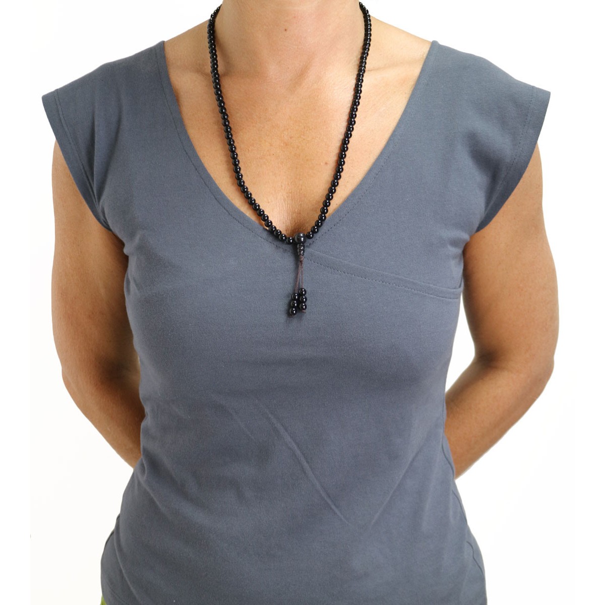 Mala 108 grani Onice con grano da 6 mm