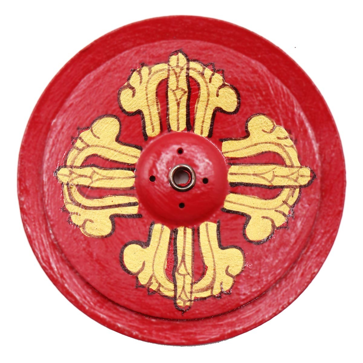 Acquista Bruciaincenso Piattino dorje rosso su Karmashop.it Acquista Bruciaincenso Piattino dorje rosso su Karmashop.it