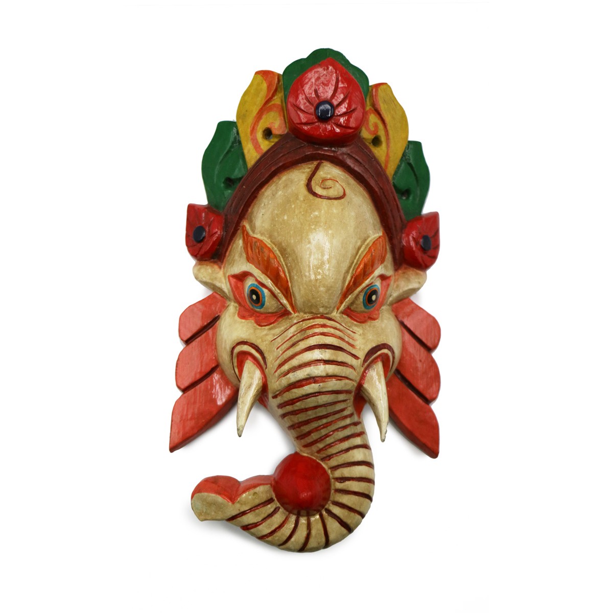 Acquista Maschera Ganesh beige media su Karmashop.it Acquista Maschera Ganesh beige media su Karmashop.it