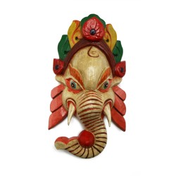 Acquista Maschera Ganesh beige media su Karmashop.it Acquista Maschera Ganesh beige media su Karmashop.it