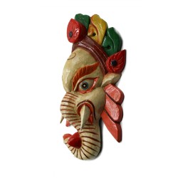 Acquista Maschera Ganesh beige media su Karmashop.it Acquista Maschera Ganesh beige media su Karmashop.it