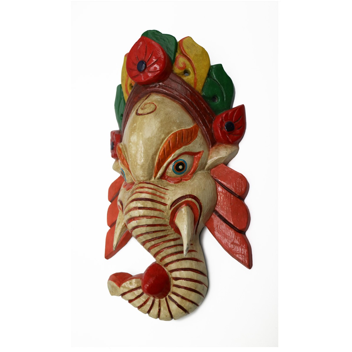 Acquista Maschera Ganesh beige media su Karmashop.it Acquista Maschera Ganesh beige media su Karmashop.it