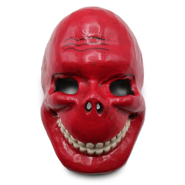 Acquista Maschera Citipati rossa media su Karmashop.it