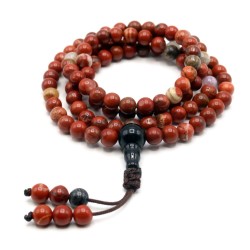 Acquista Mala 108 Grani Diaspro rosso con grano da 6 mm su Karmashop. Acquista Mala 108 Grani Diaspro rosso con grano da 6 mm su Karmashop.