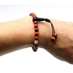 Acquista Mala Da Polso Diaspro Rosso 6 mm su Karmashop.it Acquista Mala Da Polso Diaspro Rosso 6 mm su Karmashop.it