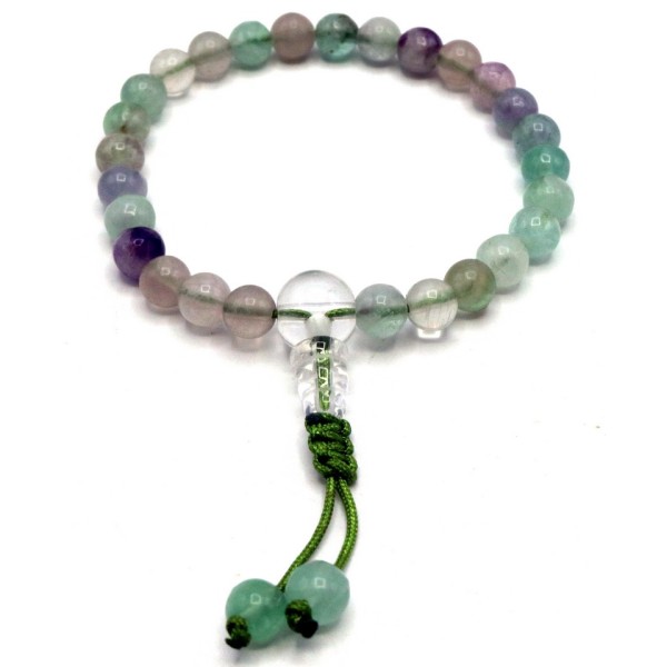 Acquista Mala Da Polso Fluorite 6 mm su Karmashop.it