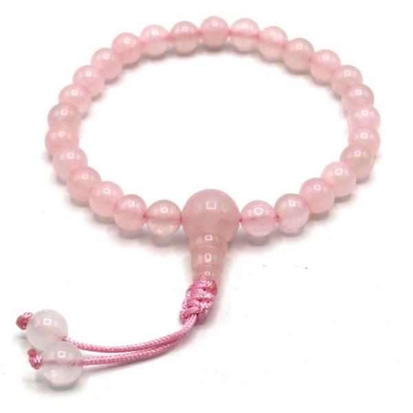 Acquista Mala Da Polso Quarzo rosa 6 mm su Karmashop.it