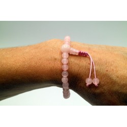 Acquista Mala Da Polso Quarzo rosa 6 mm su Karmashop.it