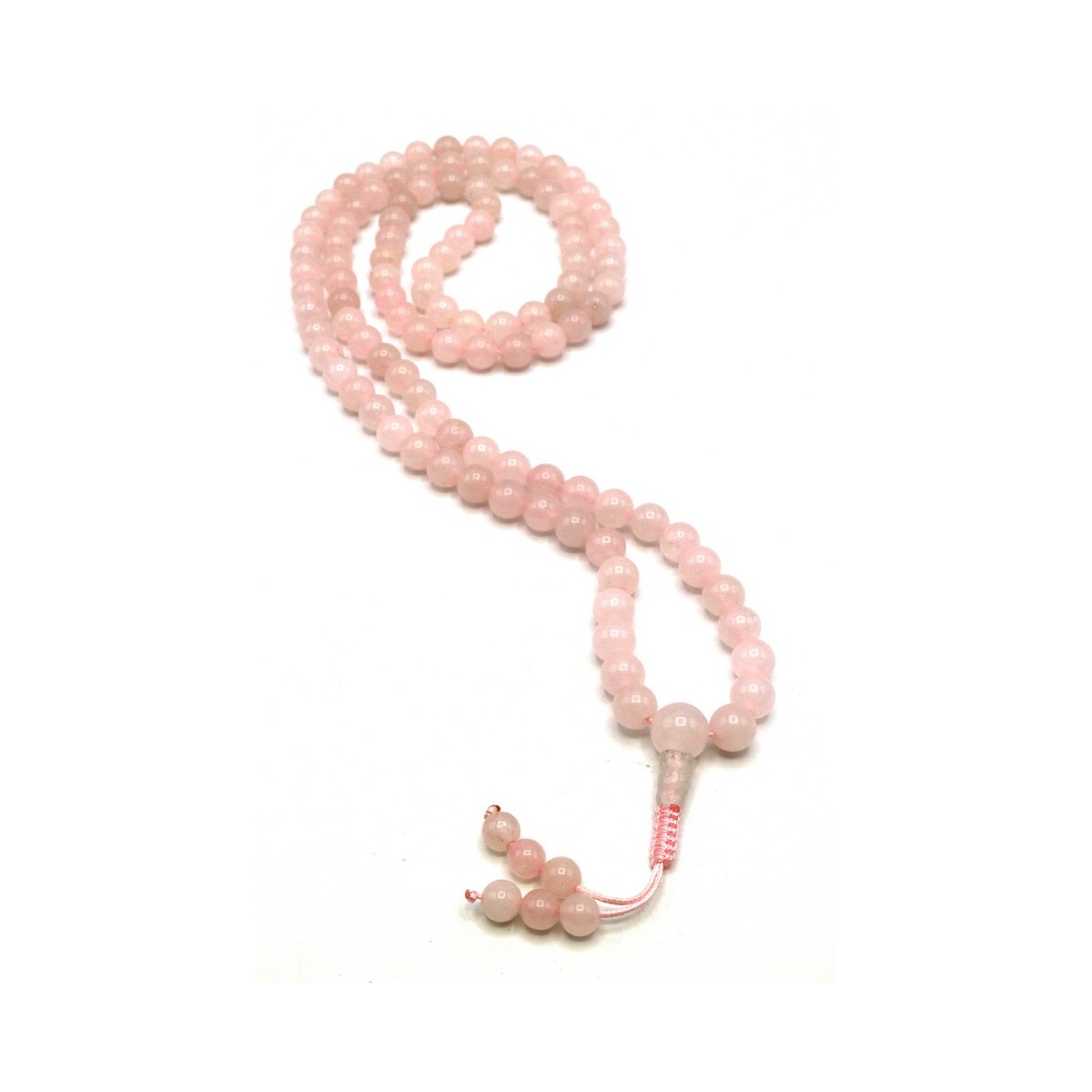 Acquista Mala 108 grani Quarzo Rosa su Karmashop.it Acquista Mala 108 grani Quarzo Rosa su Karmashop.it
