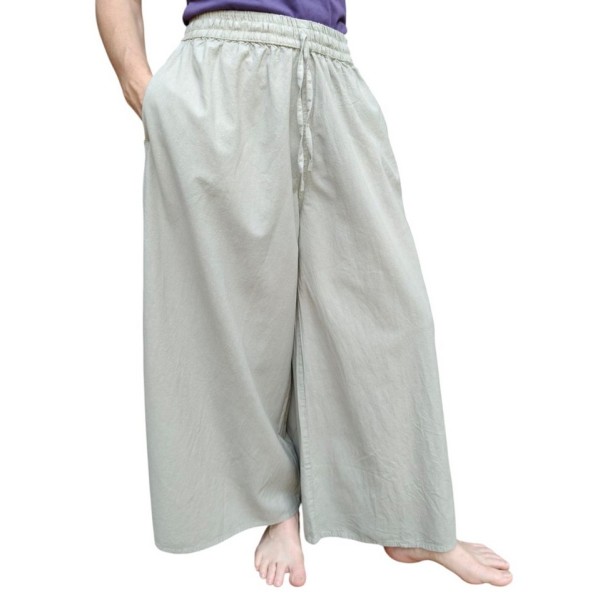 Acquista Pantaloni Larghi - Bianchi su Karmashop.it